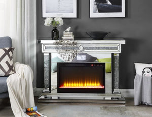 Noralie - Fireplace - Pearl Silver - 47-"