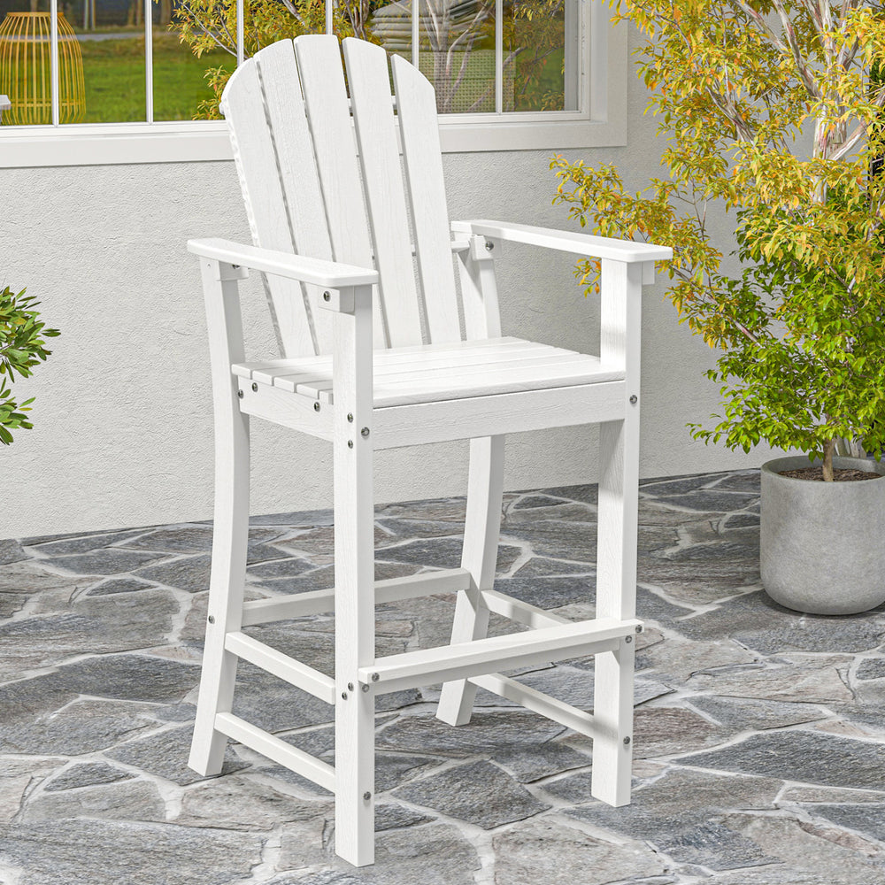 Stand against outdoor elements with all-weather and colorfast HDPE material<br>Treat earth better thanks to the recyclable characteristic<br>No need for complicated maintenance  just wipe it with soapy water<br>304 stainless steel screws for a longer outd