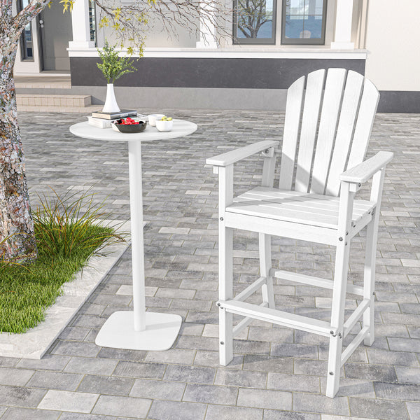 Stand against outdoor elements with all-weather and colorfast HDPE material<br>Treat earth better thanks to the recyclable characteristic<br>No need for complicated maintenance  just wipe it with soapy water<br>304 stainless steel screws for a longer outd