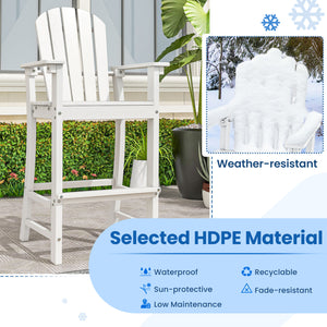 Stand against outdoor elements with all-weather and colorfast HDPE material<br>Treat earth better thanks to the recyclable characteristic<br>No need for complicated maintenance  just wipe it with soapy water<br>304 stainless steel screws for a longer outd