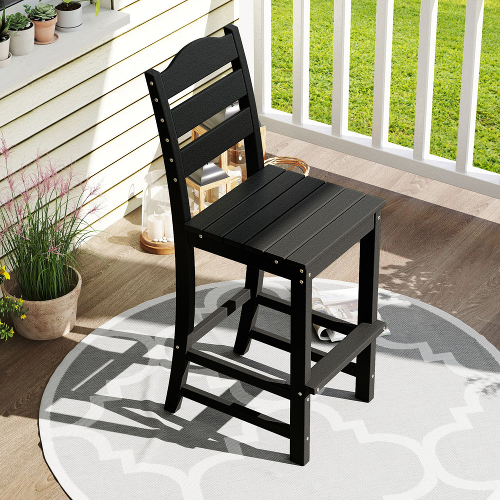 Stand against outdoor elements with all-weather and colorfast HDPE material<br>Treat earth better thanks to the recyclable characteristic<br>No need for complicated maintenance  just wipe it with soapy water<br>304 stainless steel screws for a longer outd