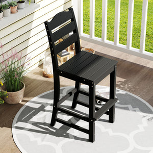 Stand against outdoor elements with all-weather and colorfast HDPE material<br>Treat earth better thanks to the recyclable characteristic<br>No need for complicated maintenance  just wipe it with soapy water<br>304 stainless steel screws for a longer outd