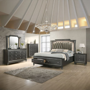 Kaitlyn - Dresser - Metallic Gray