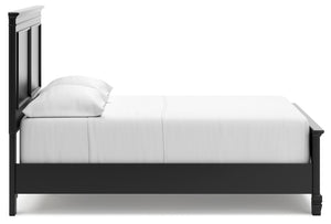 Lanolee - Black - Full Panel Bed