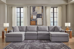 Modmax - Granite - 4-Piece Sectional With Laf And Raf Corner Chaises