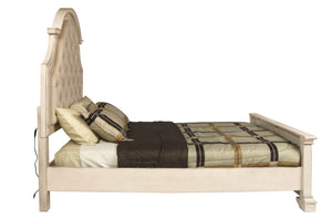 Anastasia - 5/0 Queen Bed - Beige