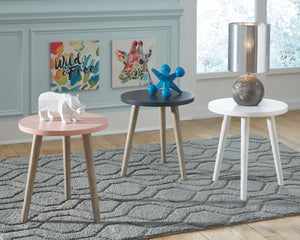 Fullersen - Blue - Accent Table