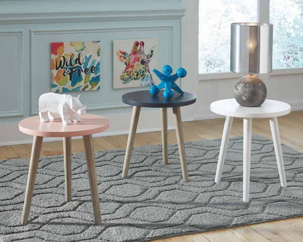 Fullersen - Blue - Accent Table