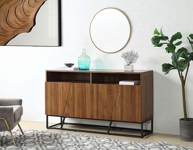 Walden - Console Table - Brown, Dark - 58-"