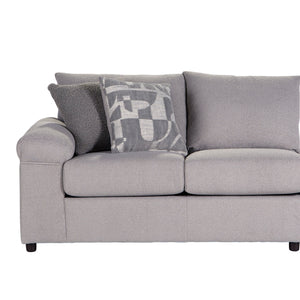  a sophisticated addition to your living space. This sectional includes a roomy Chaise Lounge and a Loveseat that seats three