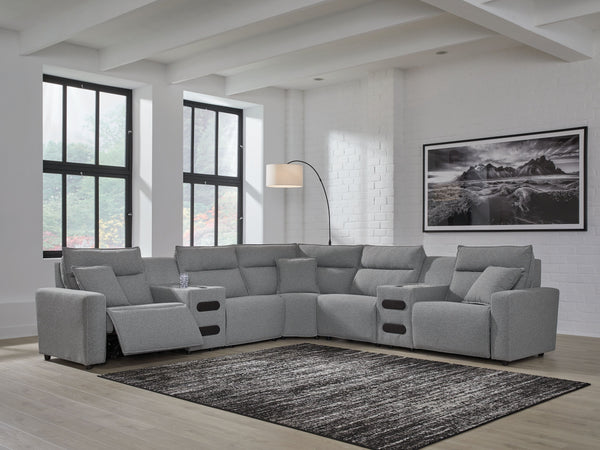  youâ€™re all about low-maintenance lounging. With the performance fabric on this power reclining sectional