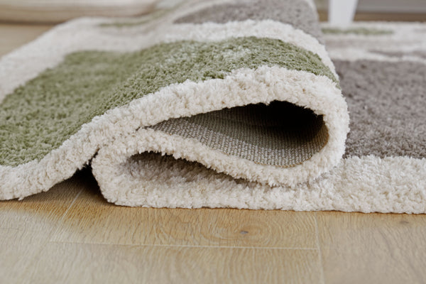 Anburgh - Green / Gray / Ivory - Medium Rug