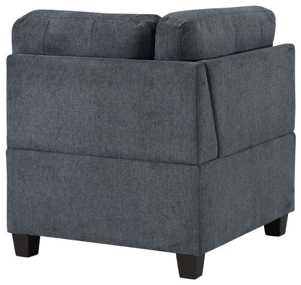 this chair seamlessly blends into transitional decor while offering exceptional comfort. The corner des