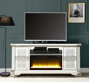 Noralie - TV Stand - Pearl Silver - 67-"L x 16-"W x 32-"H