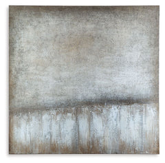 Simple in its sophistication, this wall art is a striking complement to contemporary spaces. Its richly refined neutral hues invite warmth and dimension to your wall decor. And with four ways to hang this piece, you can refresh its staging as you please.<