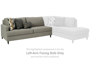 Santasia - Gray Dark - LAF Sofa