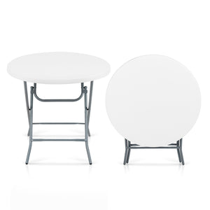The HDPE tabletop is characterized by excellent robustness and fade resistance<br>The waterproof HDPE tabletop is easy to maintain and resistant to stains<br>The heavy-duty metal frame ensures 220 lbs strong weight capacity <br>The 1.6" thickened HDPE boa