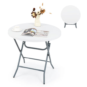 The HDPE tabletop is characterized by excellent robustness and fade resistance<br>The waterproof HDPE tabletop is easy to maintain and resistant to stains<br>The heavy-duty metal frame ensures 220 lbs strong weight capacity <br>The 1.6" thickened HDPE boa