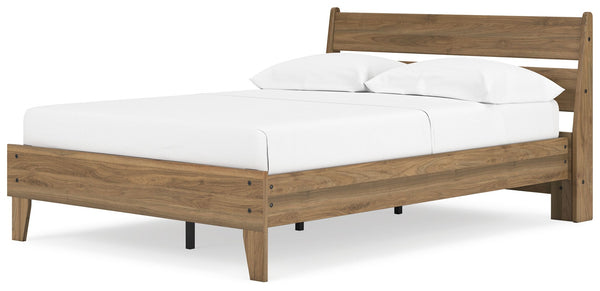 Deanlow - Honey - Full Platform Panel Bed