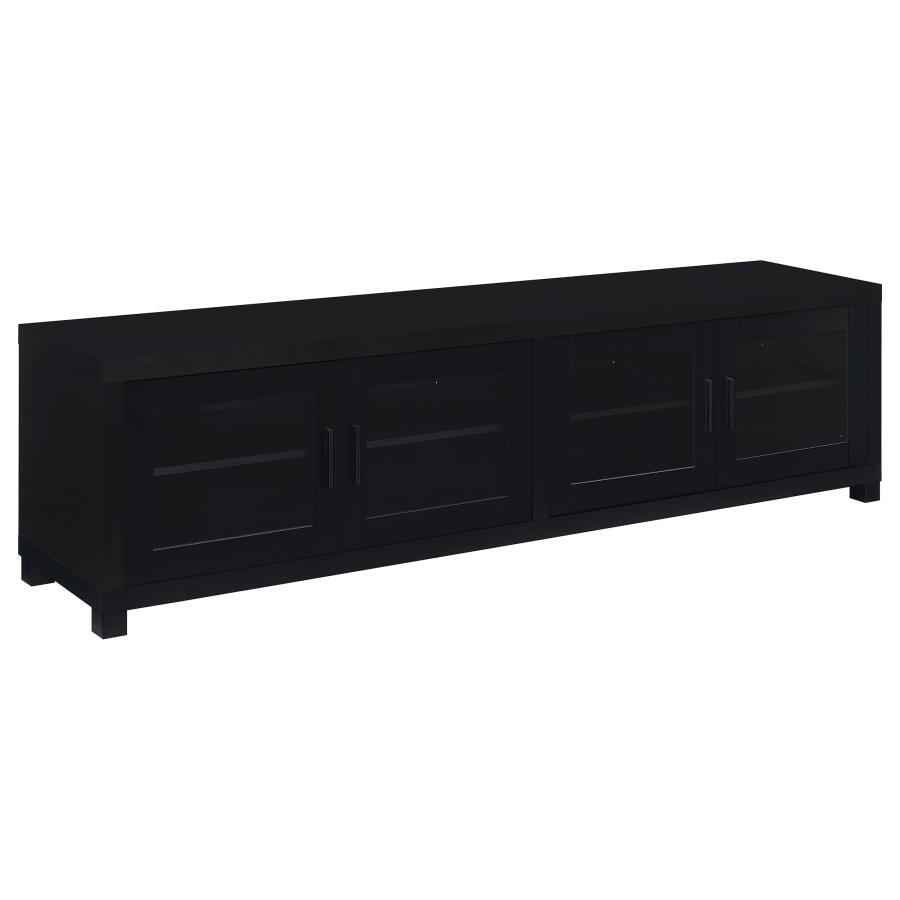 This 79-inch TV stand is the cornerstone of a home entertainment system, designed to anchor your viewing experience with both grandeur and functionality. Accommodating up to an 85-inch television, it brings cinema-scale enjoyment to the comfort of your li