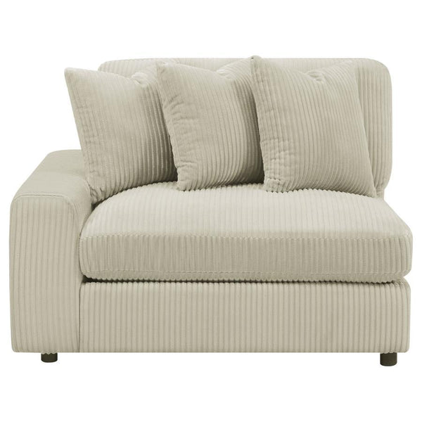 Blaine - Reversible Upholstered Chaise Sectional Sofa - Sand