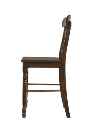 Dylan - Counter Height Chair (Set of 2) - Walnut Finish