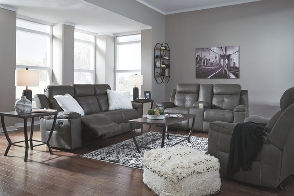 Jesolo - Dark Gray - Reclining Sofa