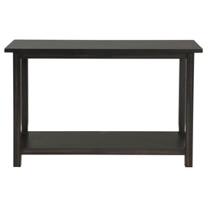  its open lower shelf provides ample space for baskets or decorative 