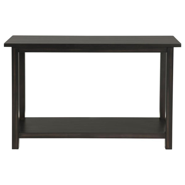  its open lower shelf provides ample space for baskets or decorative 