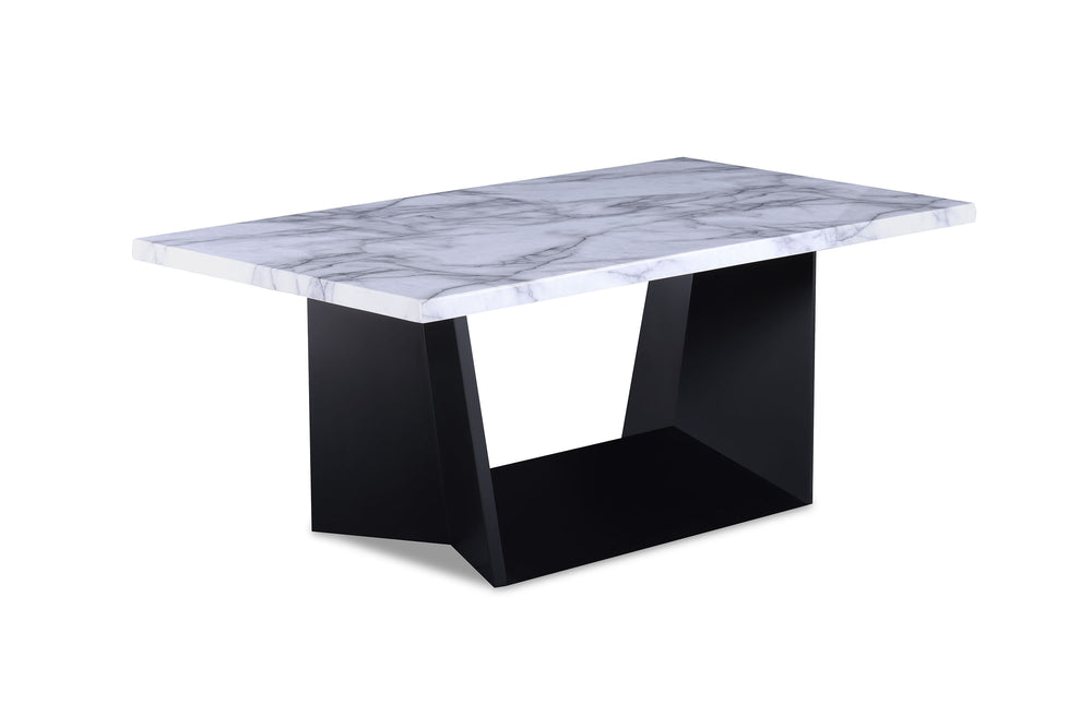 Introducing our modern elegance cocktail set, designed to infuse a touch of sophistication into your living space. Each piece showcases a sleek, marble-like tabletop, seamlessly combining luxury with a contemporary edge. The tables-' stark, angular black 