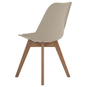 Caballo - Polypropylene Dining Side Chair (Set of 2) - Tan