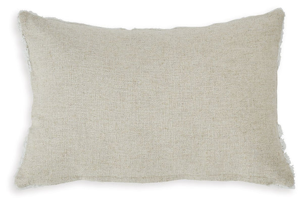 Farissen - White / Tan - Pillow (Set of 4)