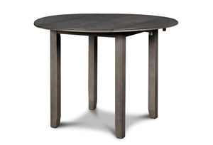 Gia - 3 Piece Dining Set (Dining Drop Leaf Table & 2 Chairs) - Gray