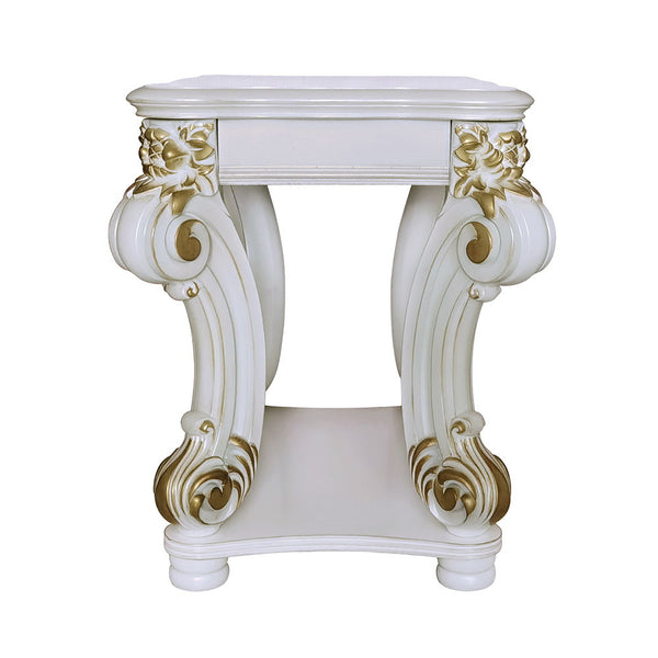 Vendome - End Table - Antique Pearl