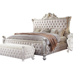 The Picardy bedroom collection brings the influence of European antiques to life with traditional carvings, detailed looping, and a gorgeous antique cherry oak finish. The hand applied finish enhances the beauty of the detailed wood work and carvings. The
