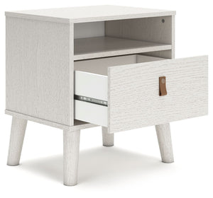 Aprilyn - White - One Drawer Night Stand