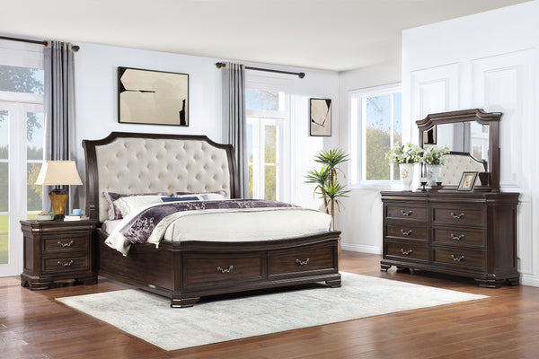  a marvel of timeless design and enduring quality. This set features a stunning bed
