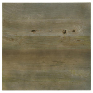 Andando - Square Solid Wood End Table - Mango Brown