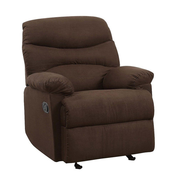  style and value for any home. A smooth microfiber seat cushion provides relaxation from seat to toe with an easy to reach external handle for operating the reclining mechanism.<br/><br/><b>Product Feature