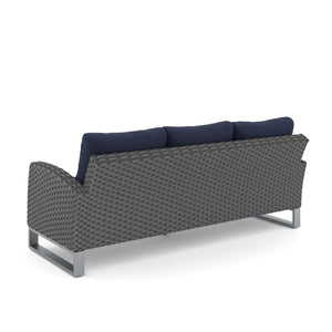  the aluminum frames with a powder finish provide a sturdy foundation for your patio set