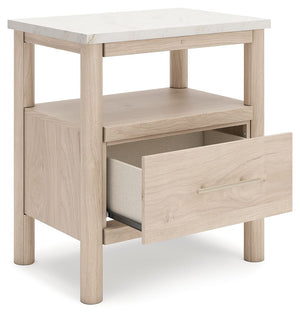 Cadmori - Two-Tone - One Drawer Night Stand