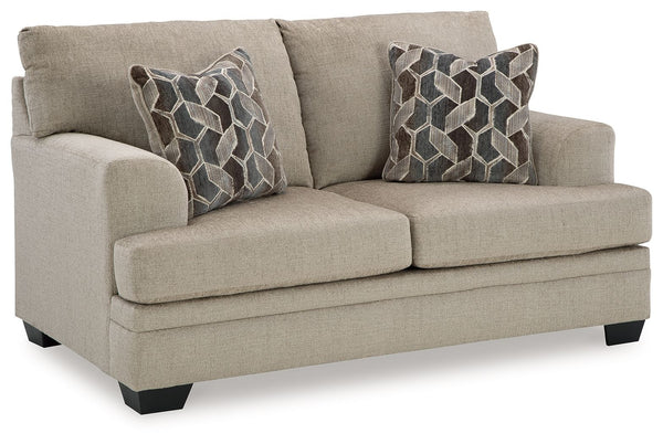 This loveseat feels every bit as good as it looks. Ultra-soft upholstery enhances your comfort, making it a delightful place to unwind. Whether you-'re enjoying a quiet evening alone or chilling with friends, this piece promises to be the perfect backdrop
