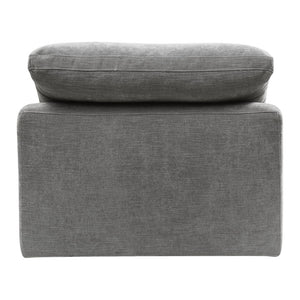Naveen - Modular Armless Chair - Gray Linen