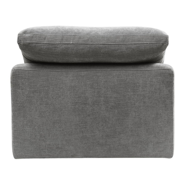 Naveen - Modular Armless Chair - Gray Linen