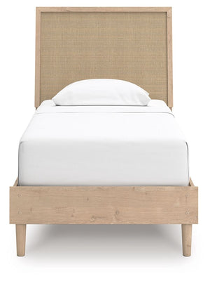 Cielden - Two-Tone - Twin Panel Bed