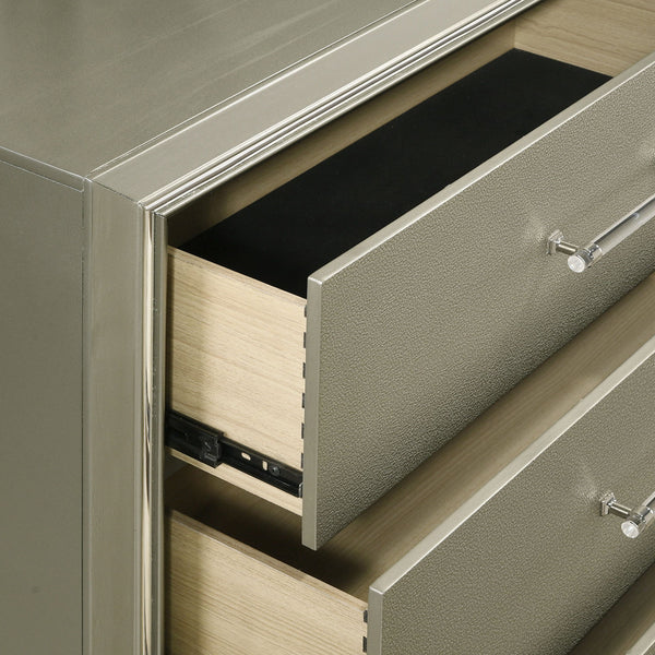 Lumina - Dresser - Silver