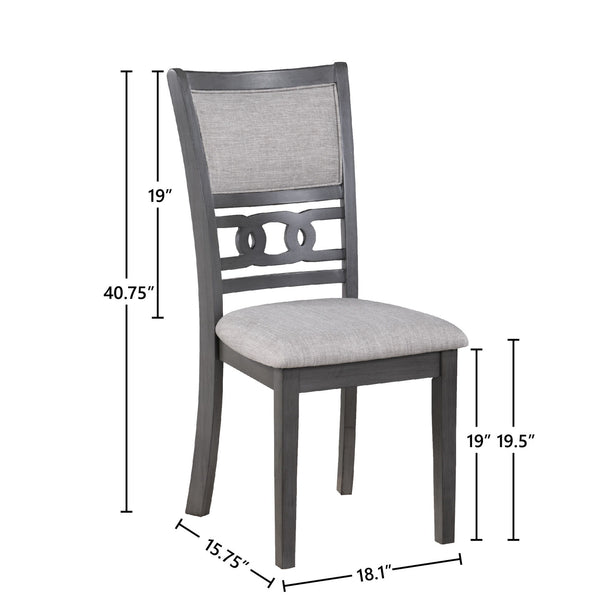 Gia - Dining Chairs (Set of 2) - Gray