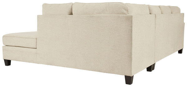 Abinger - Natural - Right Arm Facing Corner Chaise 2 Pc Sectional