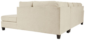 Abinger - Natural - Right Arm Facing Chaise with Sleeper Sectional