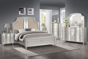  a harmonious ensemble featuring a captivating bed